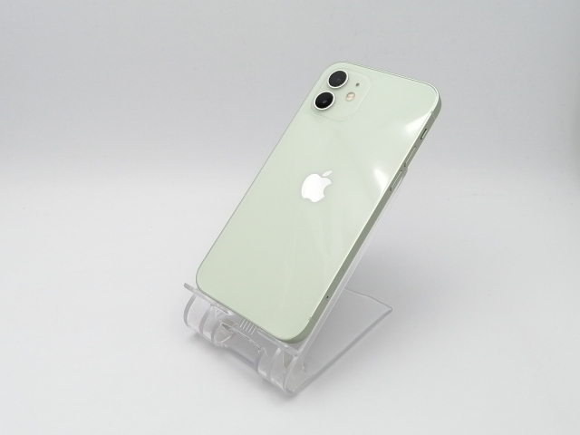 【中古】Apple au 【SIMロック解除済み】 iPhone 12 64GB グリーン MGHT3J/A【ECセンター】保証期間１ヶ月【ランクA】