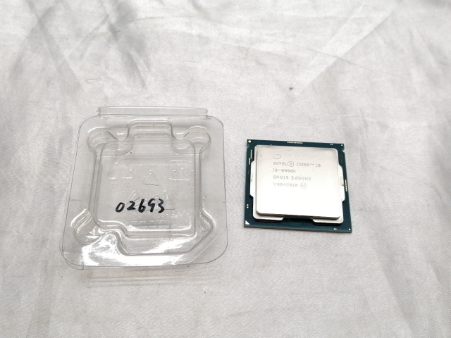 中古】intel core i9-9900K INTELECTION - 中古 Intel Core i9-9900K