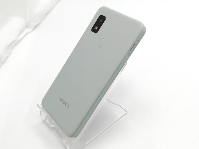 中古】SHARP ymobile 【SIMフリー】 AQUOS wish3 グリーン 4GB