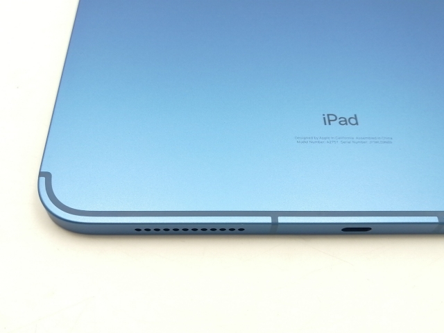 【中古】Apple SoftBank 【SIMフリー】 iPad（第10世代/2022） 64GB ブルー MQ6K3J/A【ECセンター】保証期間１ヶ月【ランクA】_5
