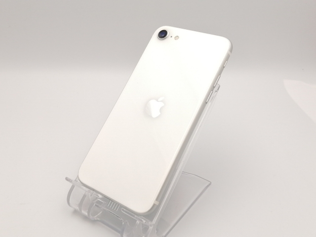 (中古)Apple iPhone SE 第2世代 128GB ホワイト MHGU3J/A SIMフリー(349-ud)