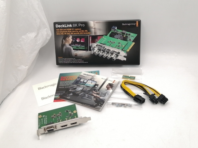 【中古】Blackmagic Design DeckLink 8K Pro G2【ECセンター】保証期間１週間_3