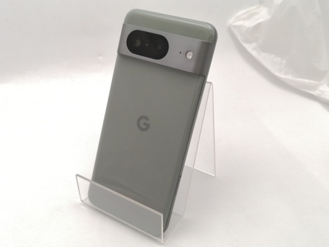 【中古】Google ymobile 【SIMフリー】 Pixel 8 ヘイゼル 8GB 128GB GZPF0【ECセンター】保証期間１ヶ月【ランクB】