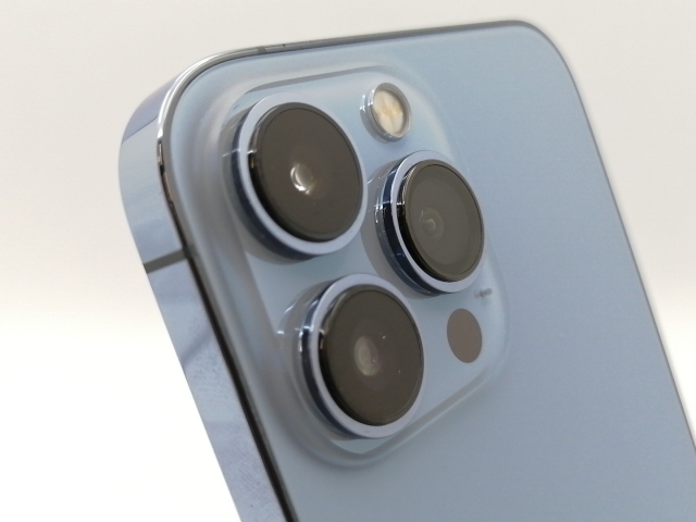 【中古】Apple 楽天モバイル 【SIMフリー】 iPhone 13 Pro Max 256GB シエラブルー MLJD3J/A【ECセンター】保証期間１ヶ月【ランクB】_6