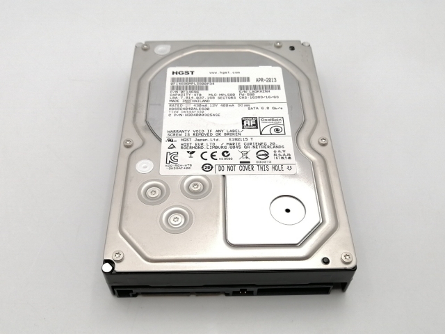 【中古】HGST HDS5C4040ALE630 4TB/CoolSpin/32MB/6Gbps【ECセンター】保証期間１週間