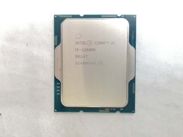 中古CPU Intel CORE i5-12600k