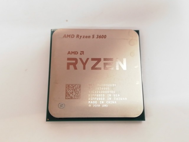 【中古】AMD Ryzen 5 3600 (3.6GHz/TC:4.2GHz) bulk AM4/6C/12T/L3 32MB/TDP65W【ECセンター】保証期間１週間