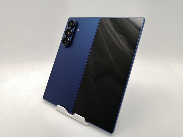 【中古】SAMSUNG 国内版 【SIMフリー】 Galaxy Z Fold7 ブルーシャドウ 12GB 256GB SM-F966Q【ECセンター】保証期間１ヶ月【ランクA】