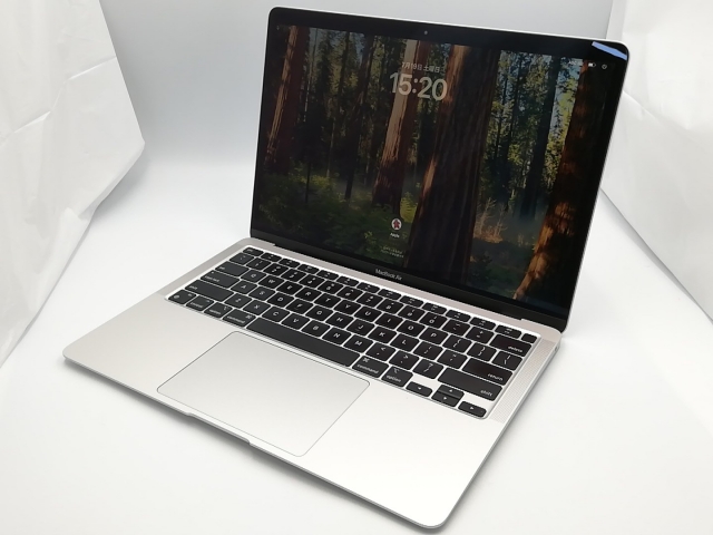 中古】Apple MacBook Air 13インチ CTO (M1・2020) シルバー Apple M1