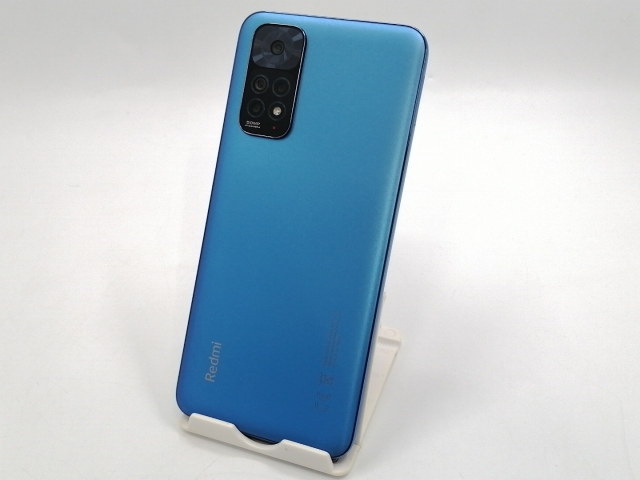 美品】Xiaomi Redmi Note 11 (トワイライトブルー/64GB)本体 SIMフリー 