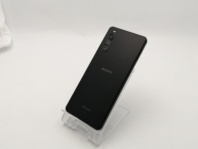 中古】SONY docomo 【SIMフリー】 Xperia 10 IV ブラック 6GB 128GB SO