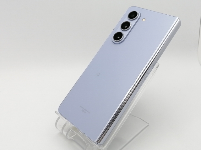 【中古】SAMSUNG au 【SIMフリー】 Galaxy Z Fold5 アイシーブルー 12GB 256GB SCG22【ECセンター】保証期間１ヶ月【ランクB】