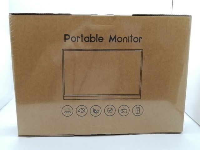 【未使用】KEEPTIME P156 モバイルモニター ［15.6インチ/1920x1080/IPS/非光沢//miniHDMI/USB-C/60hz/3ms］(2025)【ECセンター】保証期間１週間