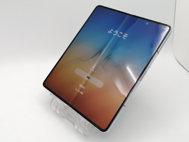 【中古】SAMSUNG au 【SIMフリー】 Galaxy Z Fold5 アイシーブルー 12GB 256GB SCG22【ECセンター】保証期間１ヶ月【ランクB】_2