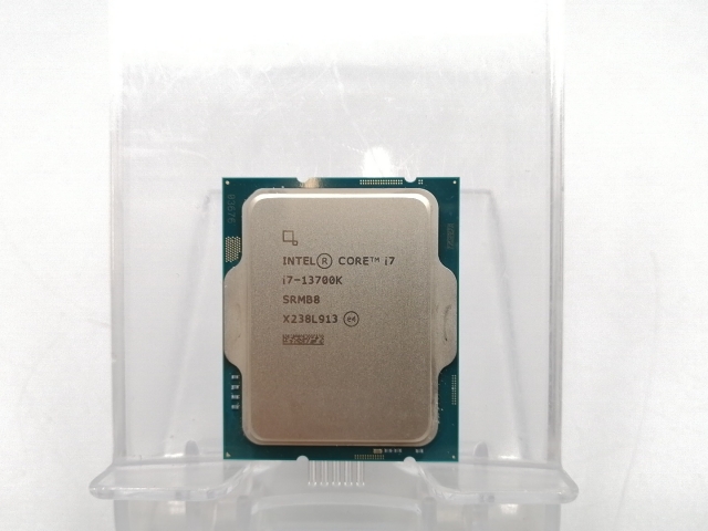 【中古】Intel Core i7-13700K(3.4GHz) Box LGA1700/16C(P:8C/E:8C)/24T/L3 30M/UHD 770/PBP125W【ECセンター】保証期間１週間