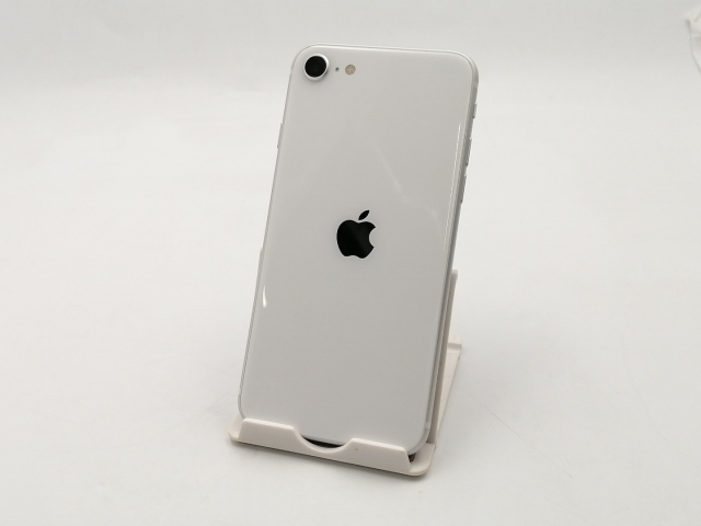 【中古】Apple iPhone SE（第2世代） 64GB ホワイト （国内版SIMロックフリー） MX9T2J/A【ECセンター】保証期間１ヶ月【ランクA】