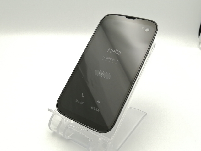 BALMUDA Phone A101BM ブラックSoftbank版SIMフリー 中古】BALMUDA SoftBank 【SIMフリー】 BALMUDA Phone ブラック