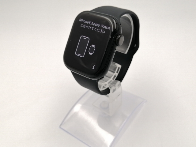 【中古】Apple Apple Watch Series10 42mm Cellular ジェットブラックアルミニウムケース/ブラックスポーツバンド (S/M) MWX63J/A【ECセンター】保証期間１ヶ月【ランクB】
