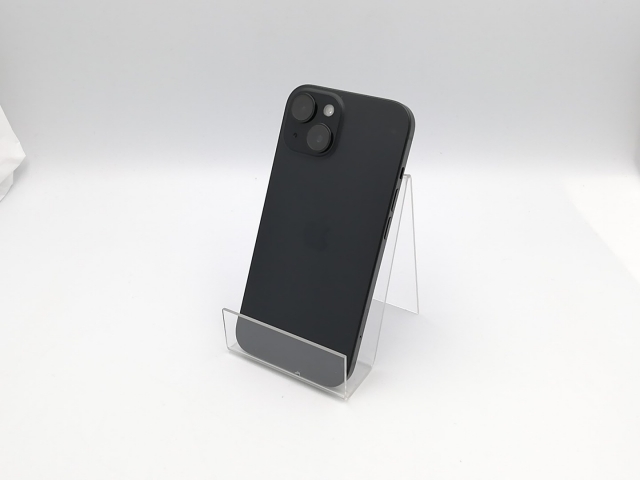 中古】Apple 国内版 【SIMフリー】 iPhone 15 128GB ブラック MTMH3J/A