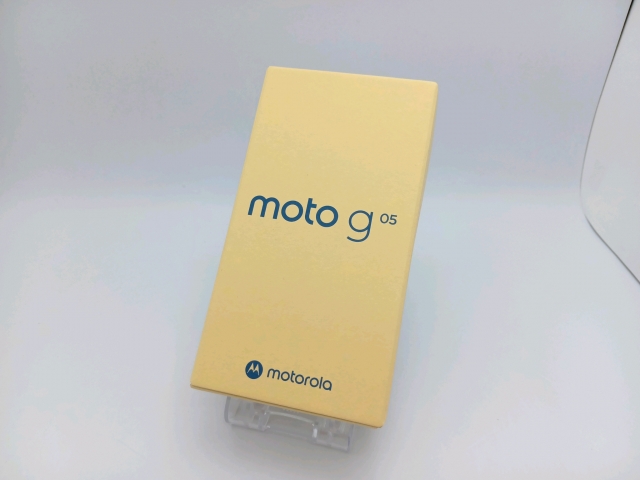 【未使用】MOTOROLA 国内版 【SIMフリー】 moto g05 フレッシュラベンダー 8GB 128GB XT2523-5【ECセンター】保証期間３ヶ月