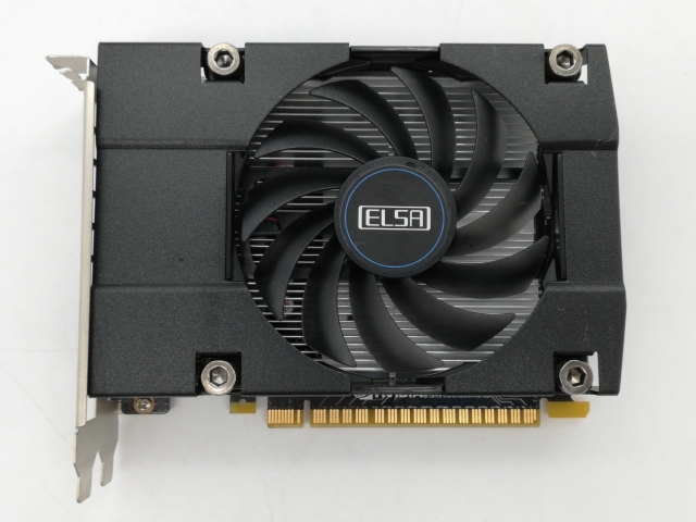 【中古】ELSA GeForce GTX 1050 Ti 4GB S.A.C(GD1050-4GERST) GTX1050Ti/4GB(GDDR5)/PCI-E【DS秋葉】言いはなつ継続期間１週