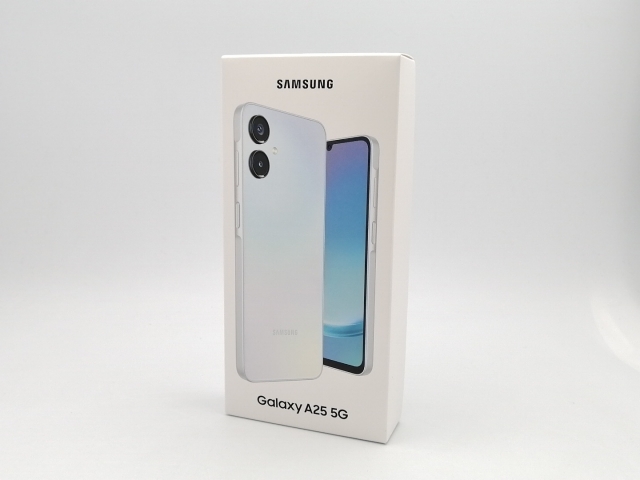 【未使用】SAMSUNG UQmobile 【SIMフリー】 Galaxy A25 5G ライトブルー 4GB 64GB SCG33【ECセンター】保証期間３ヶ月
