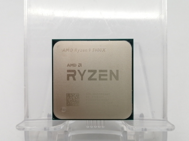 【中古】AMD Ryzen 9 5900X (3.7GHz/TC:4.8GHz) BOX AM4/12C/24T/L3 64MB/TDP 105W【ECセンター】保証期間１週間