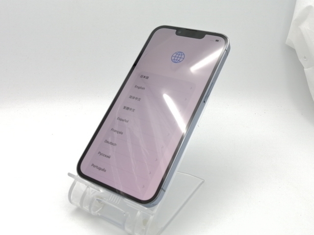 【中古】Apple 国内版 【SIMフリー】 iPhone 13 Pro 256GB シエラブルー MLUU3J/A【ECセンター】保証期間１ヶ月【ランクB】_1