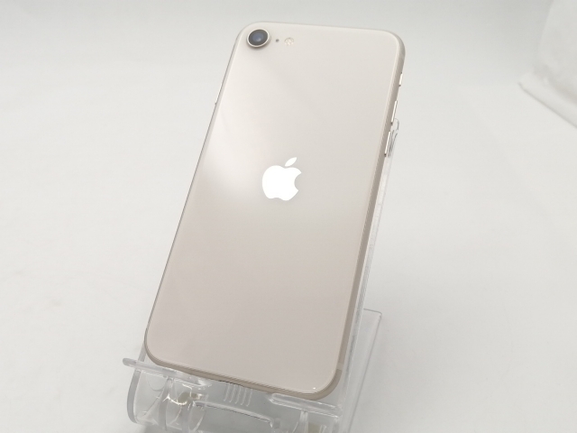 中古】Apple 国内版 【SIMフリー】 iPhone SE（第3世代） 128GB スター 