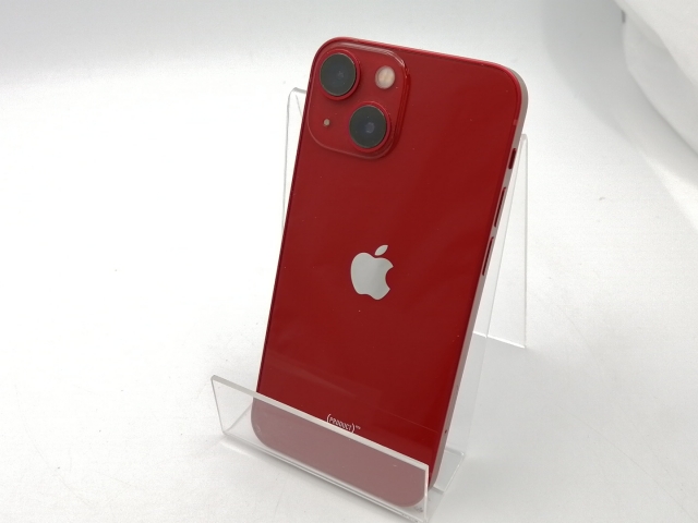 【中古】Apple 国内版 【SIMフリー】 iPhone 13 mini 128GB (PRODUCT)RED MLJG3J/A【ECセンター】保証期間１ヶ月【ランクB】