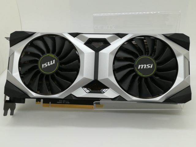 【中古】MSI GeForce RTX 2080 SUPER VENTUS OC RTX2080Super/8GB(GDDR6)/PCI-E【静岡】言いはなつ継続期間１週