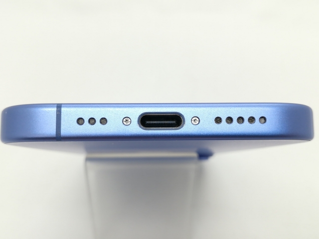 【中古】Apple docomo 【SIMフリー】 iPhone 16 128GB ウルトラマリン MYDU3J/A【静岡】保証期間１ヶ月【ランクB】_4