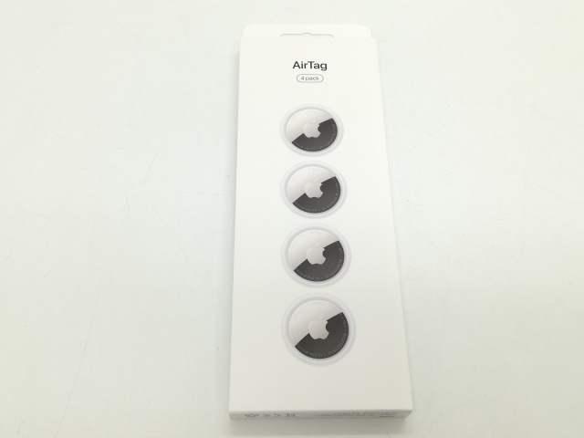【未使用】Apple AirTag（第2世代） 4パック MFEA4ZP/A【静岡】保証期間１週間