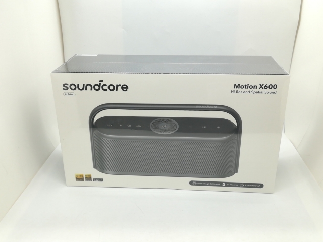 【新品未開封】Soundcore Motion X600　スペースグレー 新品・未開封】Soundcore Motion X600 スペースグレー 【公式通販】