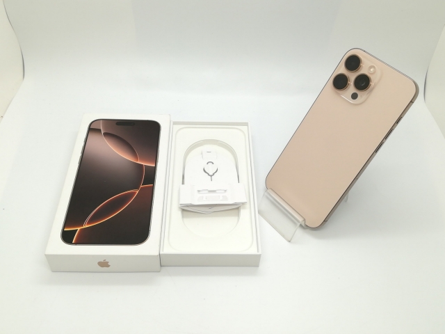 iPhone 16 Pro デザートチタニウム 256GB SIMフリー iPhone