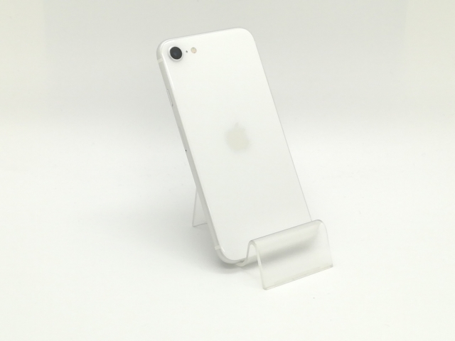 【中古】Apple docomo 【SIMロック解除済み】 iPhone SE（第2世代） 64GB ホワイト MHGQ3J/A（後期型番）【静岡】保証期間１ヶ月【ランクB】