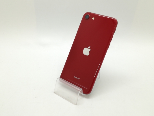 【中古】Apple SoftBank 【SIMフリー】 iPhone SE（第3世代） 64GB (PRODUCT)RED MMYE3J/A【静岡】保証期間１ヶ月【ランクA】