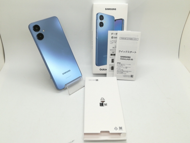 【中古】SAMSUNG ymobile 【SIMフリー】 Galaxy A25 5G ブルー 4GB 64GB SCSBC1【静岡】保証期間１ヶ月【ランクA】_8