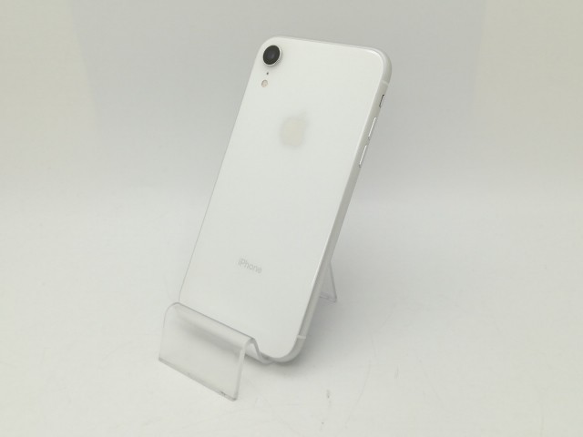 【中古】Apple docomo 【SIMロック解除済み】 iPhone XR 64GB ホワイト MT032J/A【静岡】保証期間１ヶ月【ランクB】