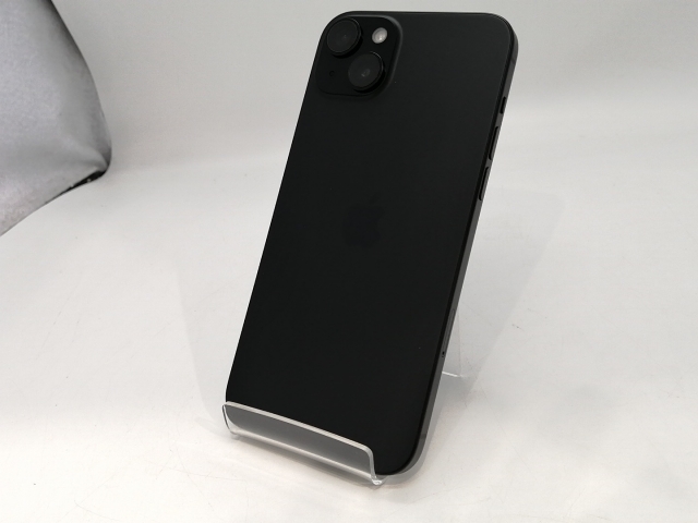 【中古】Apple 国内版 【SIMフリー】 iPhone 15 Plus 256GB ブラック MU0F3J/A【静岡】保証期間１ヶ月【ランクB】