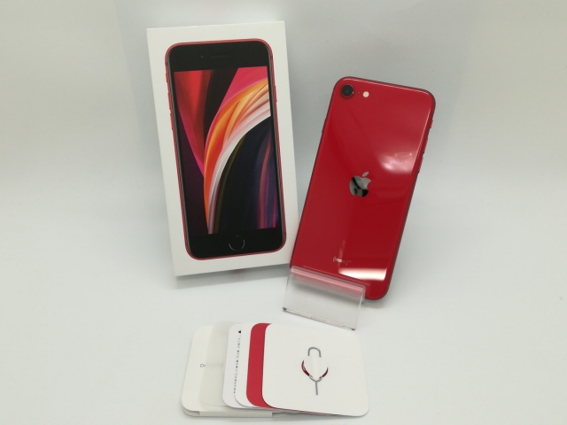 iPhone SE2 第2世代 128GB SIM解除済 赤 バッテリー78% iPhone SE（第2