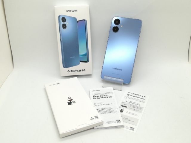 【中古】SAMSUNG docomo 【SIMフリー】 Galaxy A25 5G ブルー 4GB 64GB SC-53F【静岡】保証期間１ヶ月【ランクA】_7