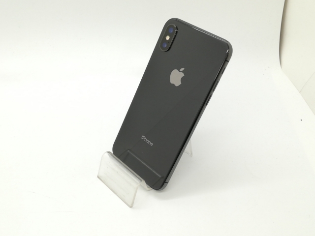 【中古】Apple SoftBank 【SIMロック解除済み】 iPhone X 256GB スペースグレイ MQC12J/A【静岡】保証期間１ヶ月【ランクA】