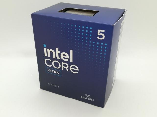 【未使用】Intel Core Ultra 5 225 (3.3GHz) Box LGA1851/10C(P:6C/E:4C)/10T/L3 20M/Intel Graphics/PBP65W【静岡】保証期間１週間