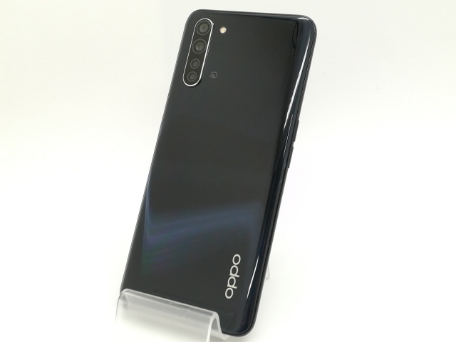 【中古】Oppo 楽天モバイル 【SIMフリー】 OPPO Reno3 A ブラック 6GB 128GB CPH2013【静岡】保証期間１ヶ月【ランクC】