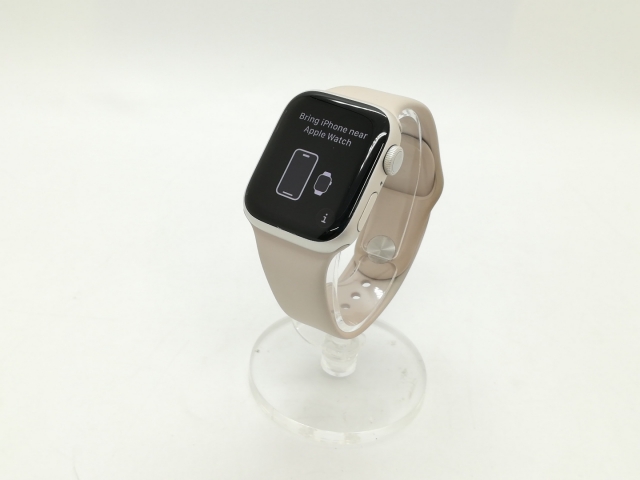 中古】Apple Apple Watch Series7 41mm GPS スターライトアルミ 