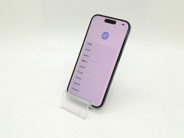 【中古】Apple 国内版 【SIMフリー】 iPhone 15 Pro 128GB ブルーチタニウム MTUA3J/A【静岡】保証期間１ヶ月【ランクB】_1