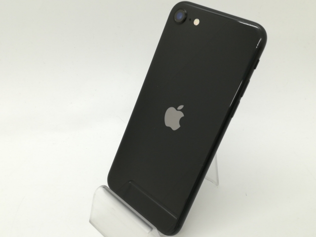 【中古】Apple au 【SIMロック解除済み】 iPhone SE（第2世代） 64GB ブラック MHGP3J/A（後期型番）【静岡】保証期間１ヶ月【ランクB】