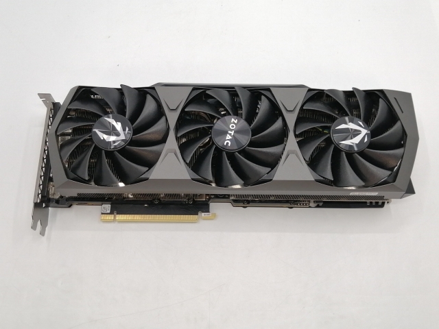 【中古】ZOTAC GAMING GeForce RTX 3080 Trinity OC（ZT-A30800J-10P） RTX3080/10GB(GDDR6X)/PCI-E【ECセンター】保証期間１週間