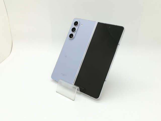 【中古】SAMSUNG au 【SIMフリー】 Galaxy Z Fold5 アイシーブルー 12GB 256GB SCG22【静岡】保証期間１ヶ月【ランクB】